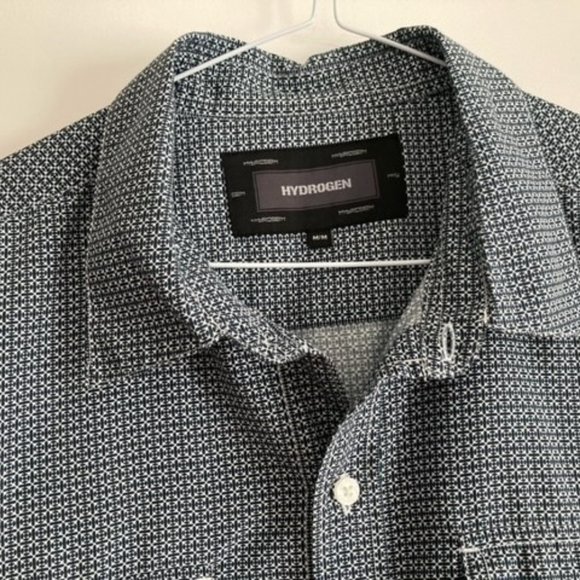 Ultra Soft Men's Collared Short Sleeve Dress Shirt Size M - Picture 11 of 16